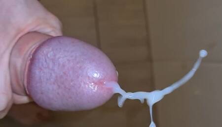 Juicy Cumshot in Slow Motion With Moaning