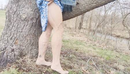 Dirty soles in the park