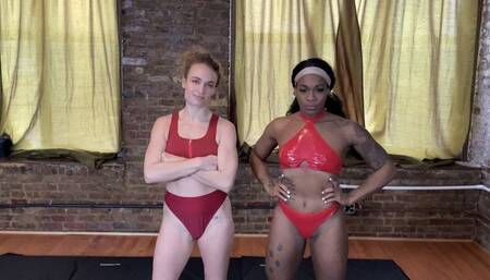 Sugar Diamond vs Blaze 100 % Fully Competitive Wrestling Match