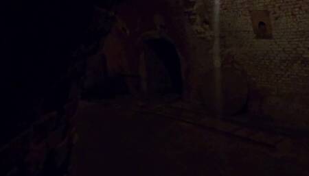 Having fun @ old brickworks oven
