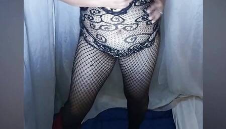Esposa Gordibuena  Mexicana en Medias Vanessa  Ricas chichotas Baile rico