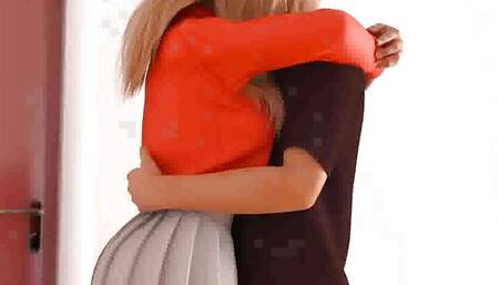 Helping the Hitties-I fucked my schoolmate in a public bathroom