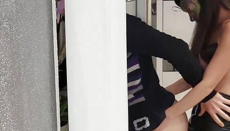 THIS MAN FULFILLS A DREAM AND GETS A HARD EXTREME INSERTION WITH HUGE DILDO FROM A SUPREMA ,