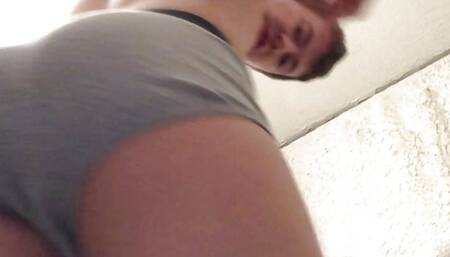 Perfect male bubble butt