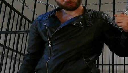 Kneel and worship your Hypnotic Leather Master