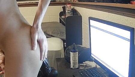 Femboy Bouncing on massive BBC