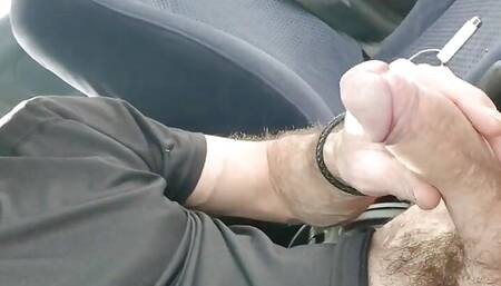 Good and big cumshot in car, remi06cam4
