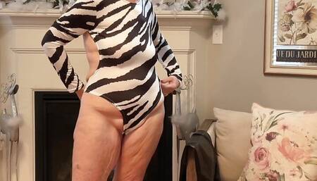 Danielle Dubonnet 65 Year Old MILF Try On #2