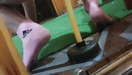 First teen anal experience with an impromptu toy, he dreams of a huge cock in his posh ass