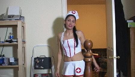 Nurse Jade Indica's expert jerk therapy-SD WMV