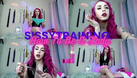 Sissy Training: How To Be A Lady