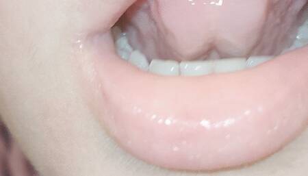 Teasing you with my uvula