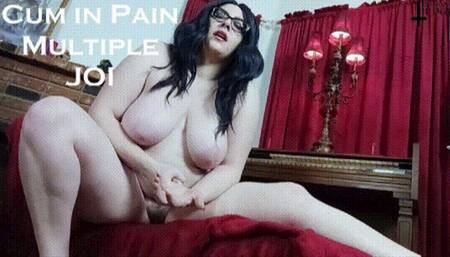 Cum in Pain Multiple JOI