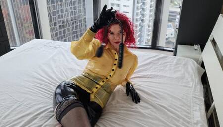 Blowup dildo in my wet pussy