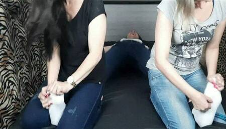 Sheila Tickled By Melissa & Marcia - FULL VERSION - FULL HD