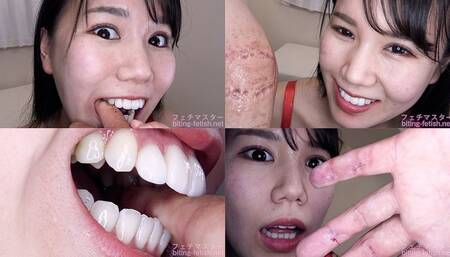 Miho - Biting by Japanese cute girl part1 bite-227-2 - wmv