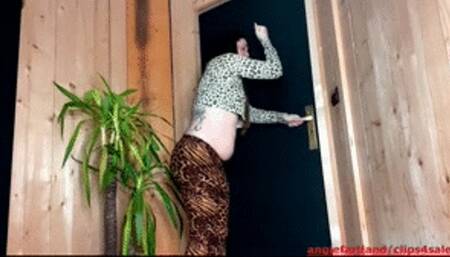 He closed the door