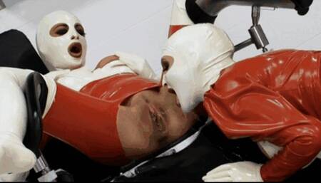 Gyno-piss latex girls and rubber fist fuck - Part 2 of 2