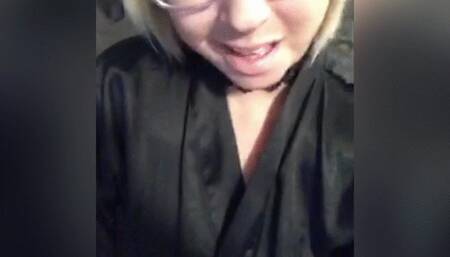 Multiple toys in my black robe