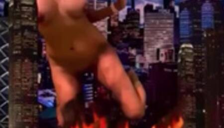 Giantess Samira Said: Come to my world now