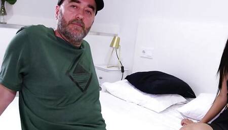 Yes, you're at the OLD FART CLUB! Paola meets 3rd age sex