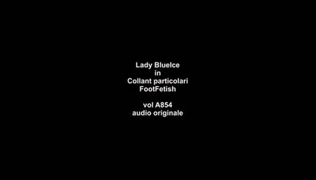 A854 Lady BlueIce in Collant particolari