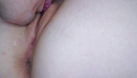 licked her all over