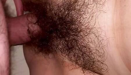Hairy fuck with nice cumshot
