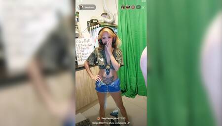 2022-12-12 Couples DND Blowjob Fuck Show with Creampie