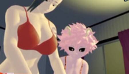 MY HERO ACADEMIA ORGIA ESPAÑOL DEKU X MOMO X MINA X JIRO