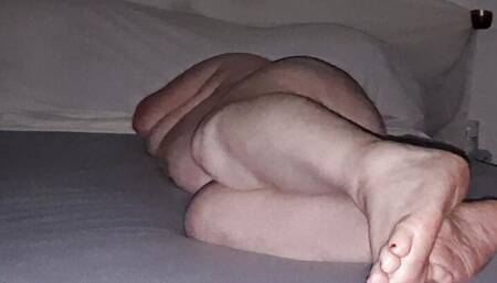 Footjob caro