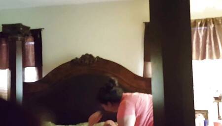 A quick nasty fuck while my mom is the other room visiting