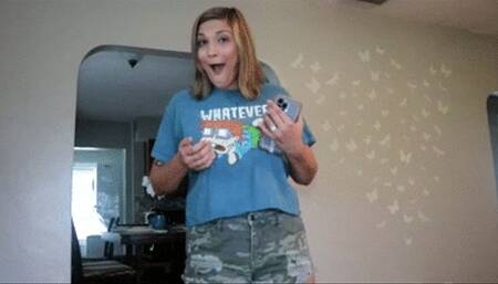 Ayla Ansel small penis humiliation on couch GROSSS IPOD