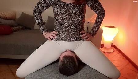 Breath Play Under The Goddess! (4K RESOLUTION) High Definition!