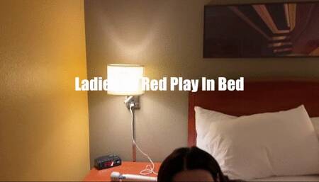 Lauren and Fayth on Fire in: Ladies in Red Play in Bed  MP4 Lo Res