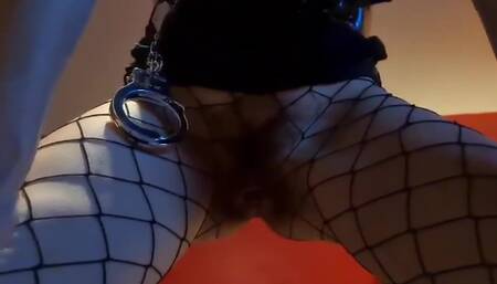 British MILF pissing