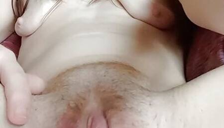 Naughty Ivy's wet pussy