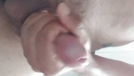 masturbating