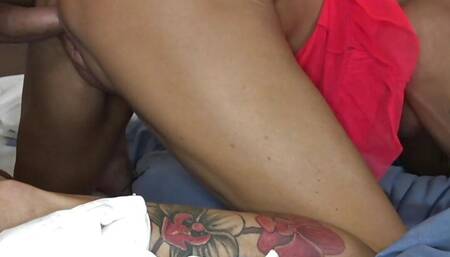 He caught stepmom masturbating!