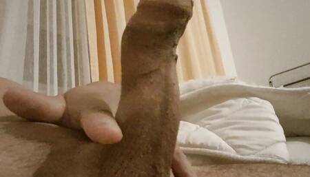 Having fun with my cock