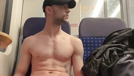 German boy guy daring public cum in train piss pee masturbation young outdoor small cock little dick big muscle jerk