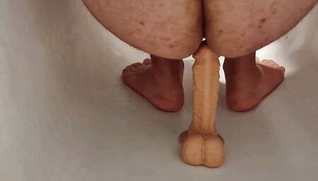 Anal Deep Ride with huge cock