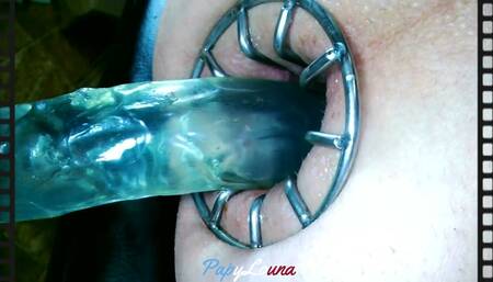 90 Extreme Pussy Destruction Stainless Steel Plug
