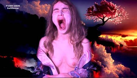 YAWNING WIFE DOESN'T GIVE A FUCK ABOUT YOU