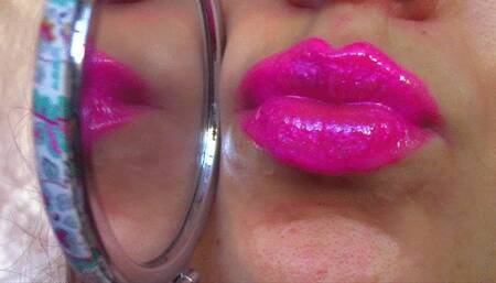 Glossy Pink Mesmer Lips