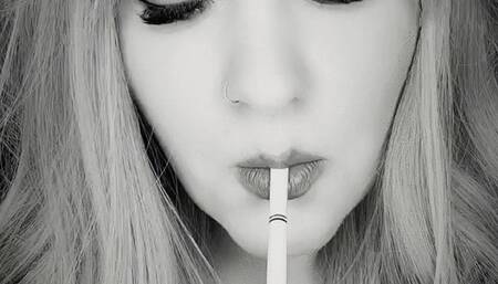 Smothering your cock with my creamy white smoke