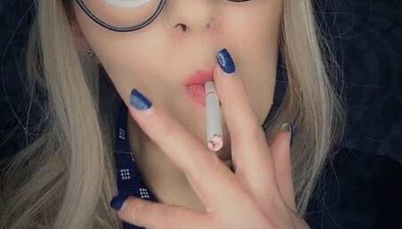 Am I really not allowed to smoke in the office ?Watch me 1