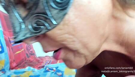 Stepmom asked me for fresh tasty semen blowjob
