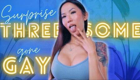 Surprise Threesome Gone Gay!