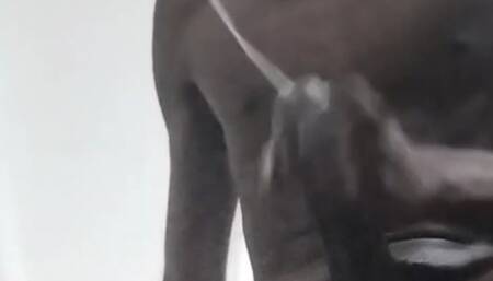 Muscle black meat huge cumshots